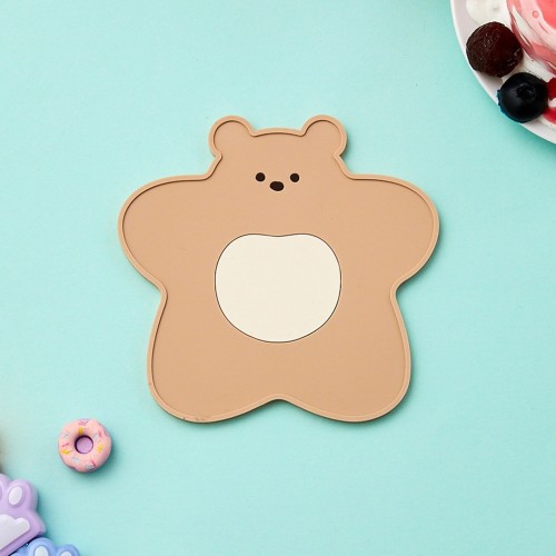 햅삐데이 버터곰 PVC 코스터_KT5124001