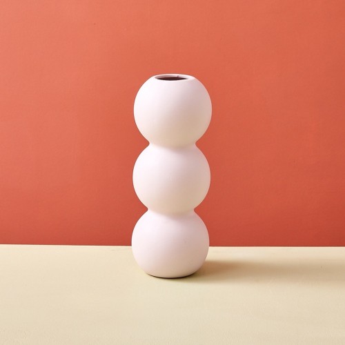 밀로 트리플 볼 베이스 L 핑크_D8xH20.5cm_AF0725006