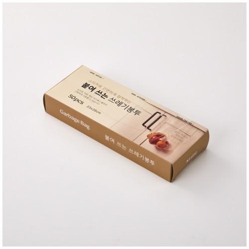 붙여쓰는 쓰레기봉투 M 50매_DY0424050