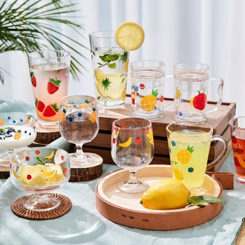 레터프루츠 아크릴 워터텀블러 245ML 사과 PL0123032