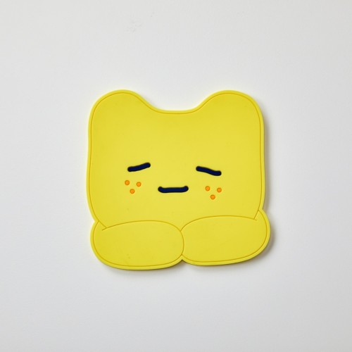 햅삐데이 빼꼼 버터군 PVC 코스터_KT5124016