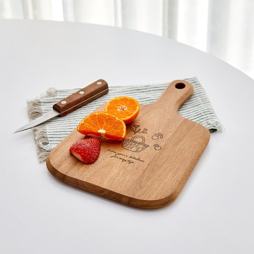 L 린넨 아카시아우드 핸들보드 겸 도마 S NK1523001