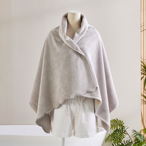 라피니라 스캘럽 바스타월 70X145 LIGHT GREY 650g_BG0124046