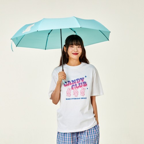 레이니데이 밀크캣 3단 수동우산 블루_FA1324011