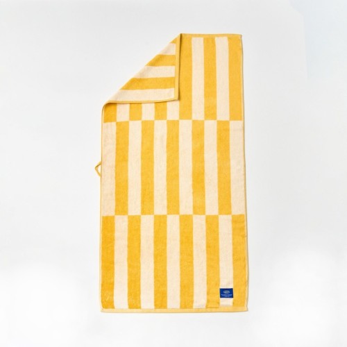컬러 블록 바스타월 YELLOW 70X140cm 460g_BG0125009