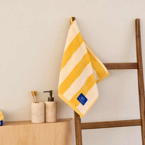컬러 블록 세면타월 YELLOW 40X80cm 190g_BG0125008