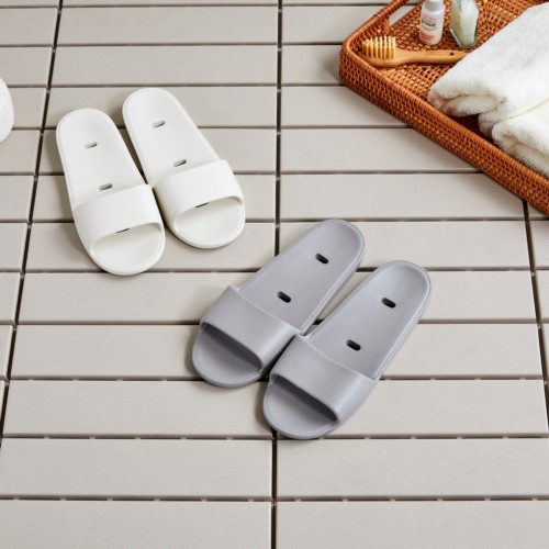 문에 안 걸리는 욕실화 2P SET 270mm_IVORY GRAY_BG0424004