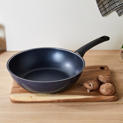 잘 눌어붙지 않는 인덕션 겸용 웍 28cm 네이비_CK0223047