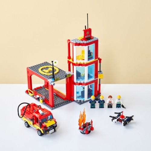 소방서놀이 블록세트 663PCS_PY0425002