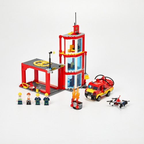 소방서놀이 블록세트 663PCS_PY0425002