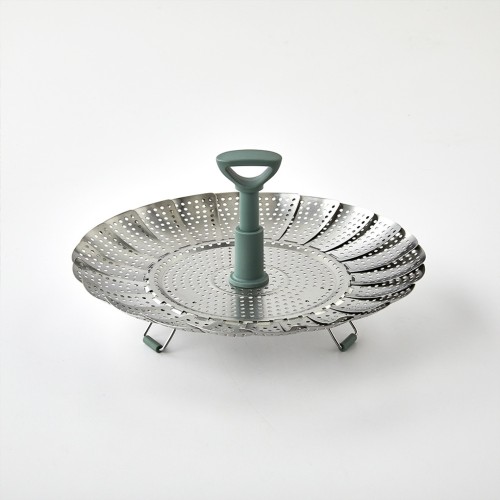 깔끔 스테인리스 찜기 28CM 그레이_CK1923009