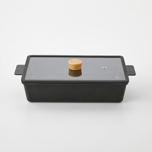 비스트로 인덕션겸용 사각 전골냄비 22*39cm_CK0123005