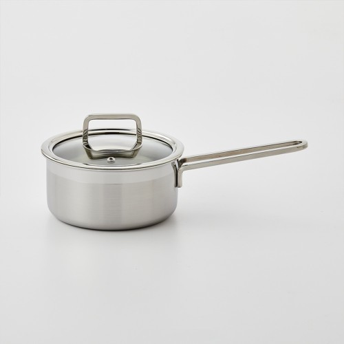 내구성 좋은 통 3중 스텐 편수 냄비 16cm_CK0123008