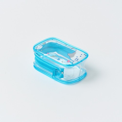 파티파티 밀크캣 PVC 파우치 M 블루_FA2025084