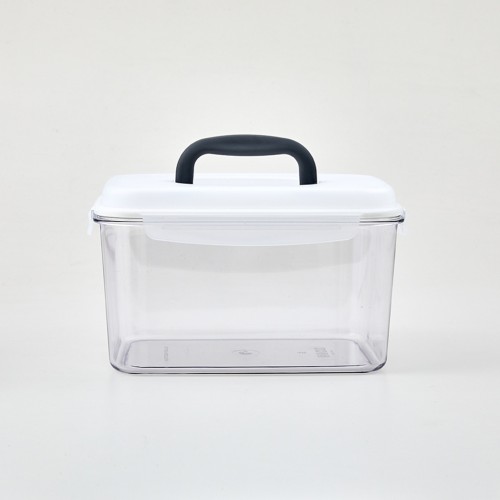전자레인지 가능한 투명한 밀폐용기 4300ml (핸들형)_KC0422033