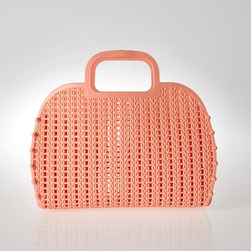 젤리바스켓 26x11x22.5cm 코랄핑크_KL0625006