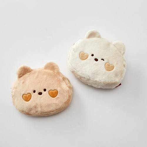 키치팝 첫째 둘째 버터곰 리버시블 파우치 MFA2024061