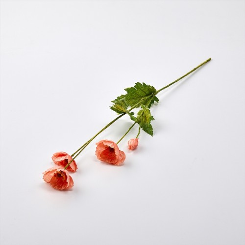 양귀비 스프레이 60cm_코랄_AF0124033