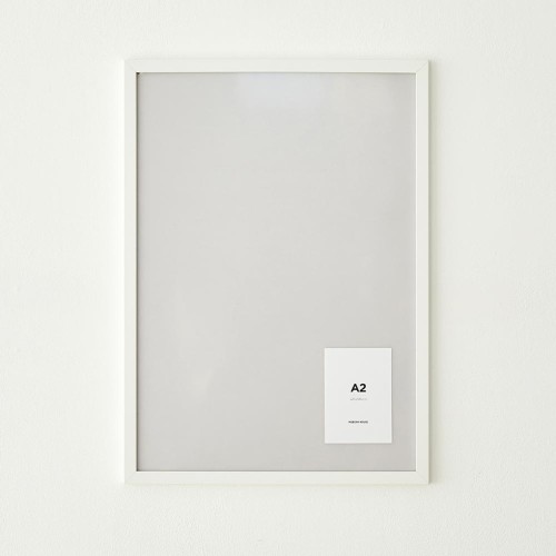포스터 액자 A2 화이트_AE4123001