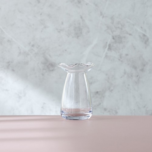 플리츠 니트 화병 S 11X15cm_클리어_AF0724011