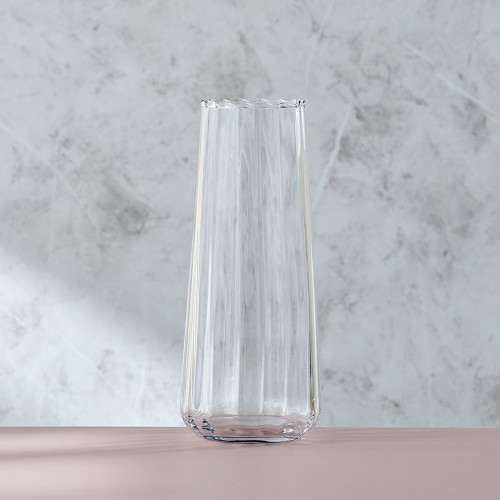리플 림 화병_베이직 L 11X26cm_클리어_AF0724008