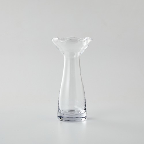플리츠 니트 화병 M 13X23cm_클리어_AF0724012
