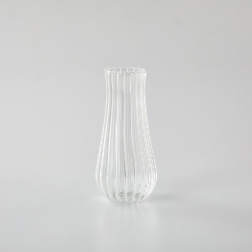 스트라이프 화병_리플 림 M 9X20cm_클리어_AF0724006