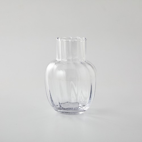 리플 림 화병_플럼프 M 13X19cm_클리어_AF0724009