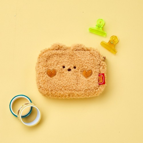볼하트 버터곰 네모네모 파우치_S_FA2023006