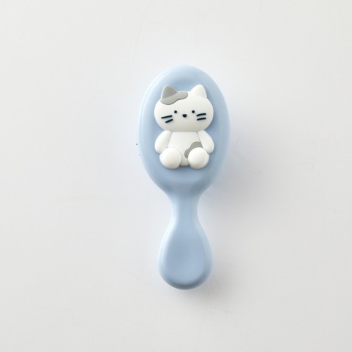 키치팝 밀크캣 헤어브러쉬 미니 블루_FA2824007