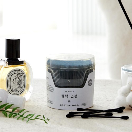 DY블랙 포인트 화장 면봉 200입_DY0117011