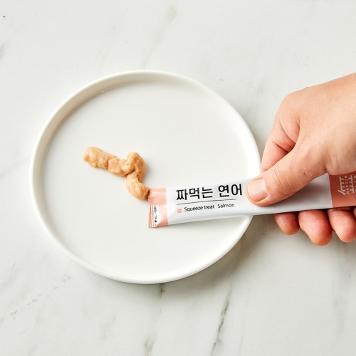 펫본) 무마진 짜먹는 연어 고양이츄르_PT1221002