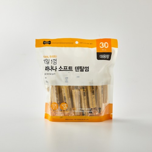 펫본) 소프트덴탈껌 바나나 30p_PT1222014