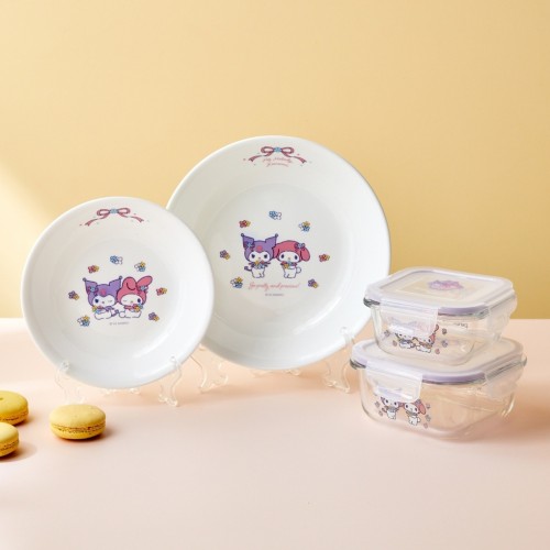코렐 마이멜로디와 쿠로미 찬기 대_21.5CM_KI0425002