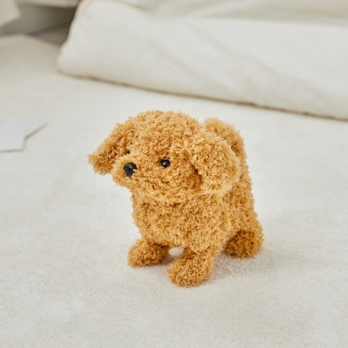 산책하는 강아지 인형_미니 푸들_PY0824037