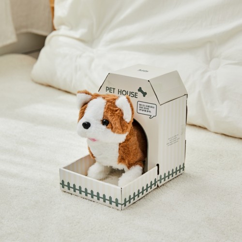 산책하는 강아지 인형_미니 포메_PY0824035