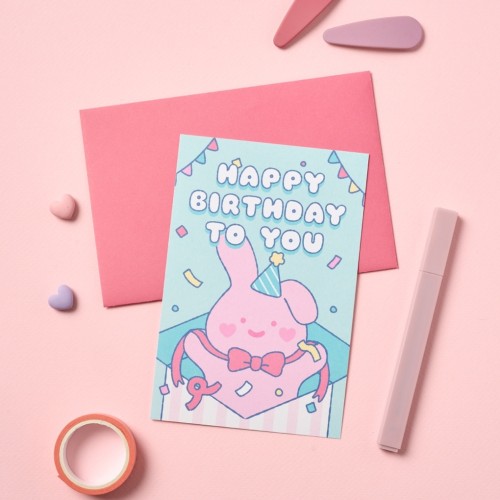 포유 스크래빗 사각카드 HAPPY BIRTHDAY_FM0425001