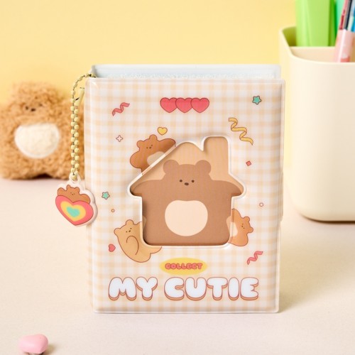 마이큐티 버터곰 PVC 포토카드 콜렉트북 아이보리_FM0525035