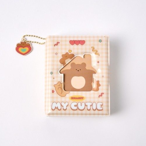 마이큐티 버터곰 PVC 포토카드 콜렉트북 아이보리_FM0525035