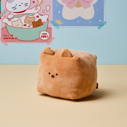버터곰 미니 큐브쿠션_FG0124009