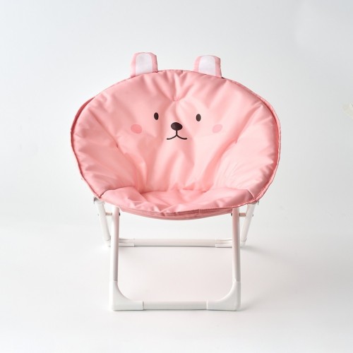 깡총이 폴딩체어 55x50x25cm_크림핑크_PY0525011
