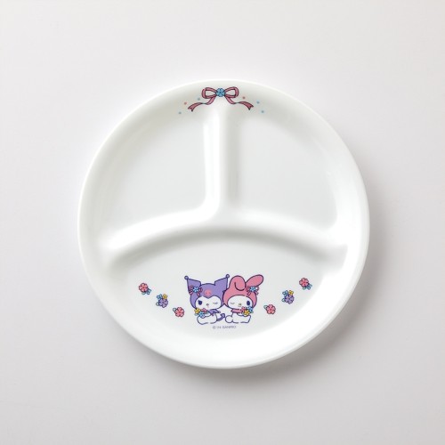 코렐 마이멜로디와 쿠로미 삼절접시_22cm_KI0424006