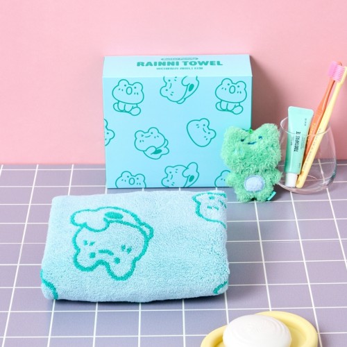 올데이 점프 레이니 핸드타올 2PCS 34*34 민트_FB1225006