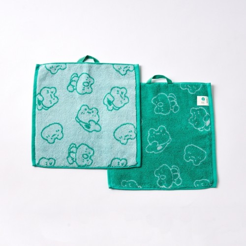 올데이 점프 레이니 핸드타올 2PCS 34*34 민트_FB1225006