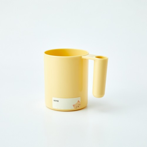 애니멀 네임택 양치컵_YELLOW_KB0525001